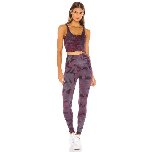 Spiritual Gangster Self Love Legging Wildberry Galaxy Tie Dye Womens Size XS - Picture 6 of 10